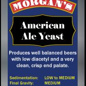 Morgan's American Ale Yeast 15g