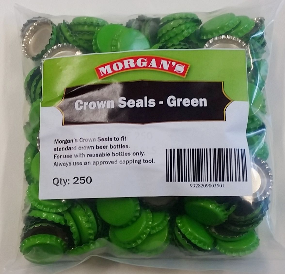 Green Crown Seals x 250