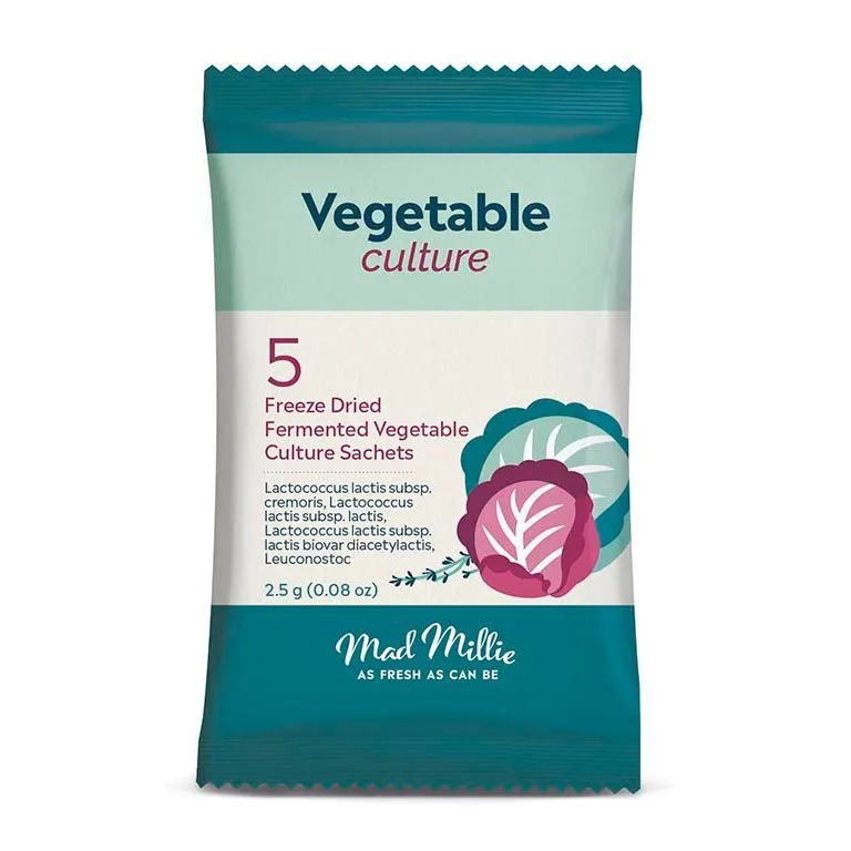 Mad Millie Vegetable Culture Sachets x 5