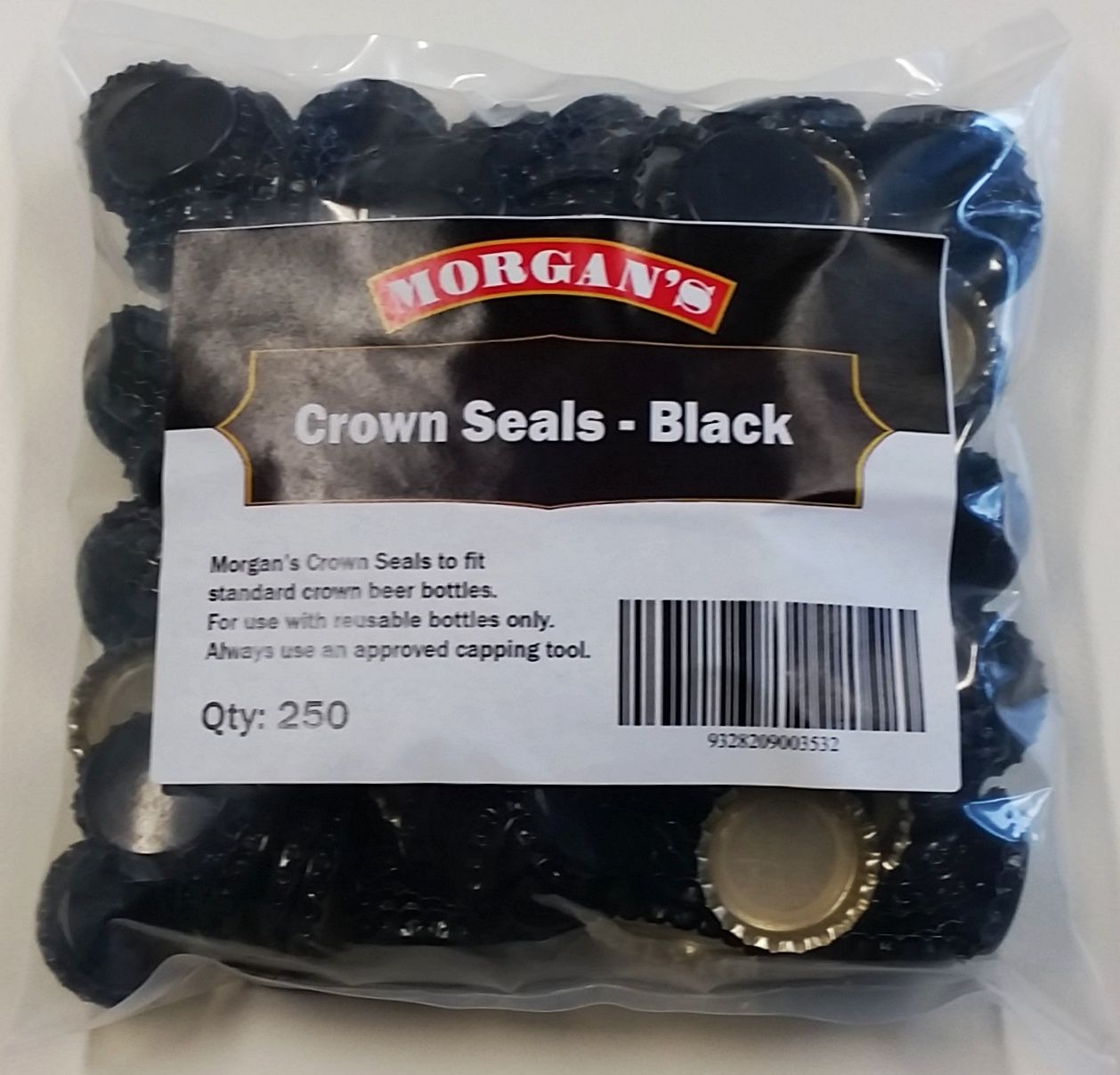 Black Crown Seals x 250