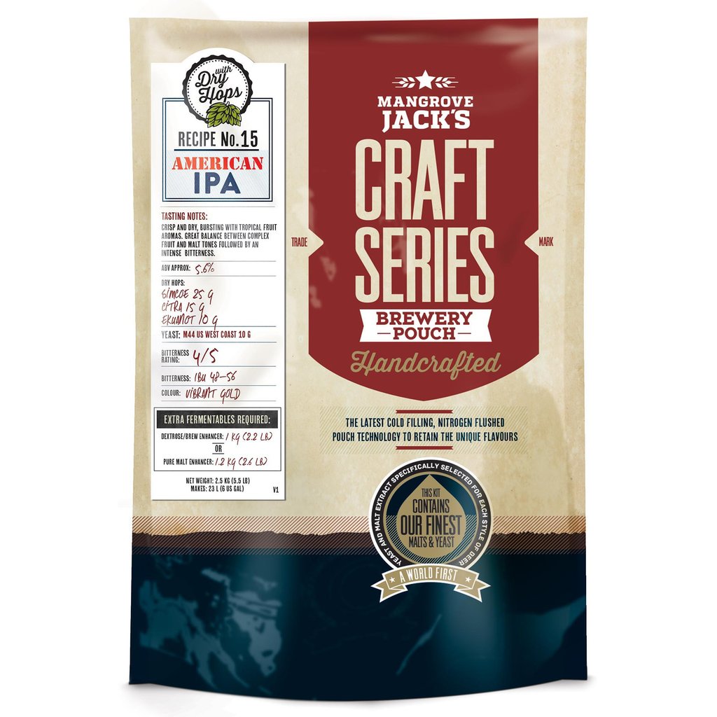 Mangrove Jack's Craft Series American IPA with Dry Hops Brewery